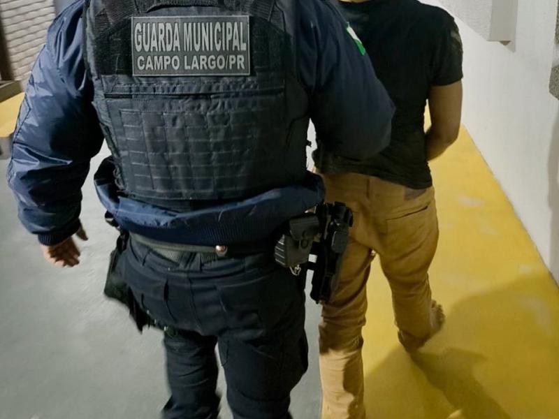 Homem é preso por violência doméstica pela Guarda Municipal no Águas Claras 