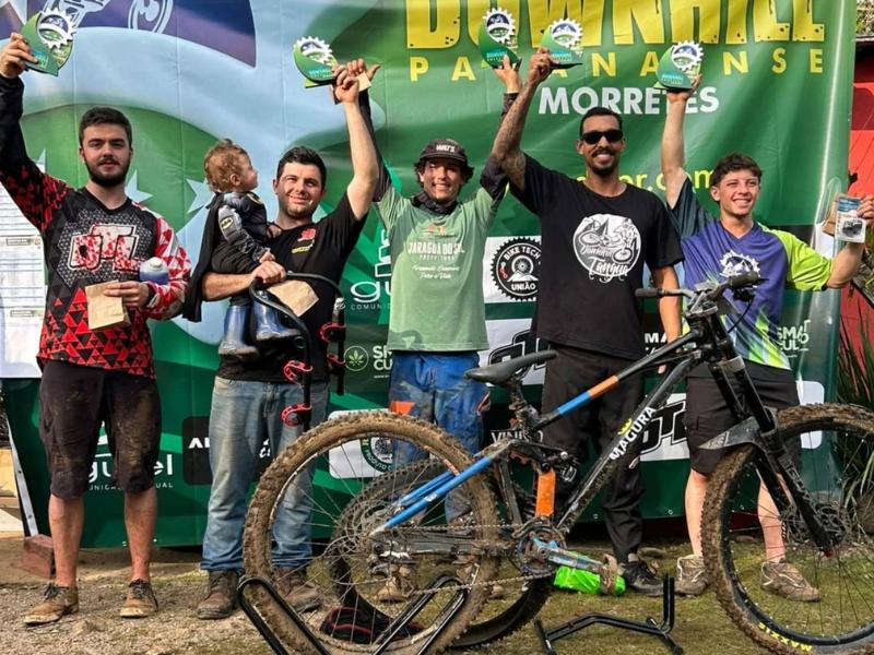 Atletas de Campo Largo conquistam bons resultados no Campeonato Paranaense de Downhill
