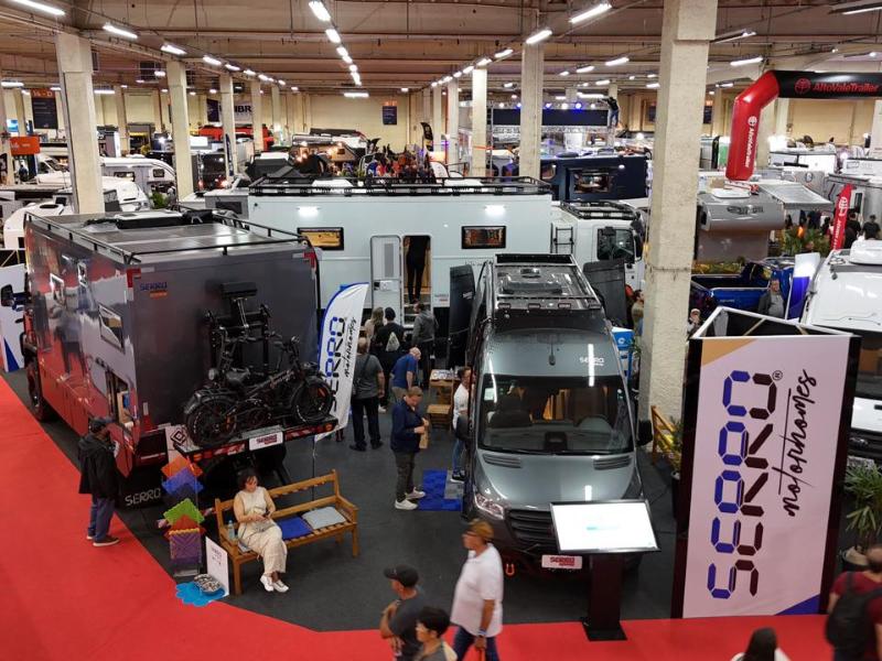 Autonomia, tecnologia e lançamentos marcam participação da SERRO na maior feira de caravanismo da América Latina