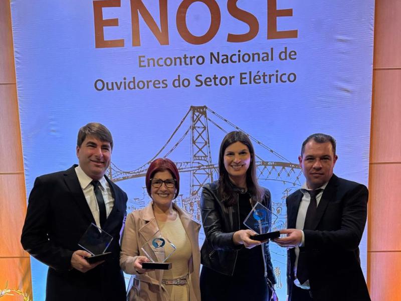 Ouvidoria da Cocel fica em 2º lugar no Prêmio Aneel de Ouvidoria