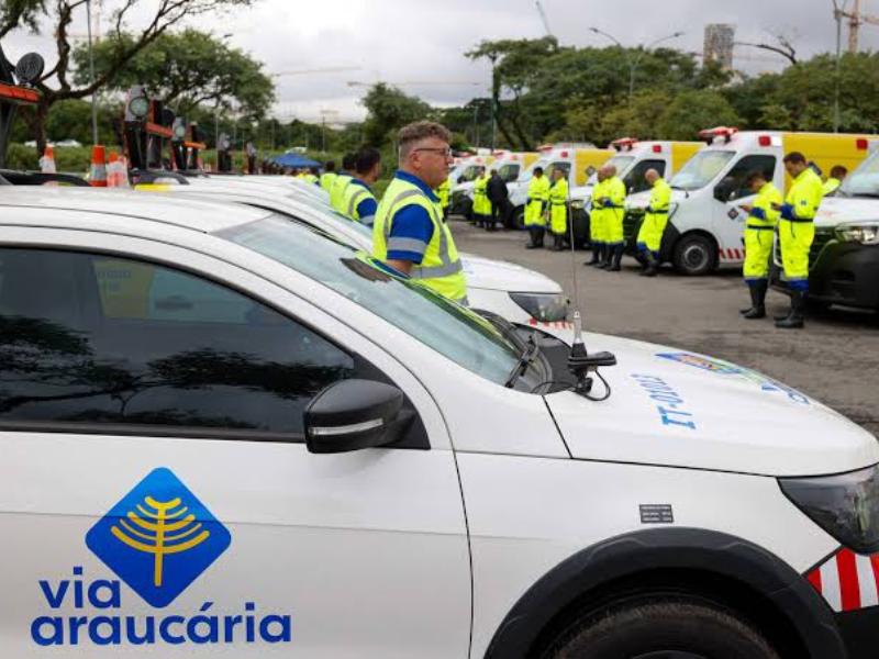 Retorno da BR-277 será bloqueado durante obras nesta segunda-feira (26) em Campo Largo