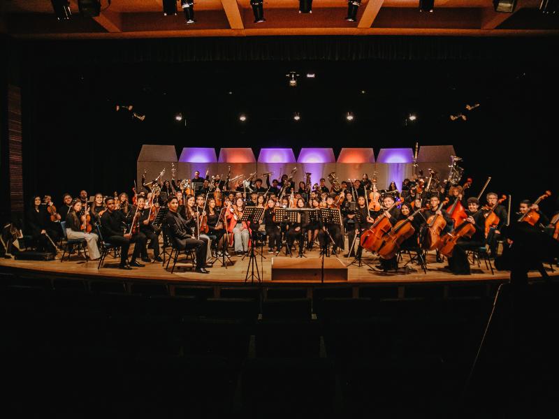 Concerto da Orquestra Infantojuvenil Alegro evidencia modelo de formação que prepara a futura Orquestra Jovem do Paraná