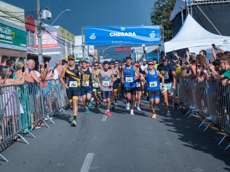 Confira o trajeto para a Corrida e Caminhada dos 155 Anos de Campo Largo no sábado (21); ruas do Centro terão bloqueios parciais