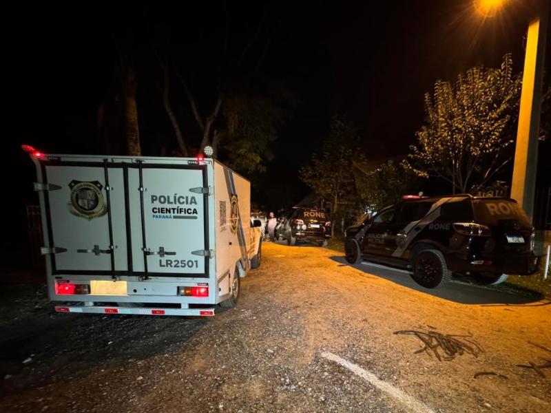 Suspeito morre em confronto com a polícia durante operação em Campo Largo 