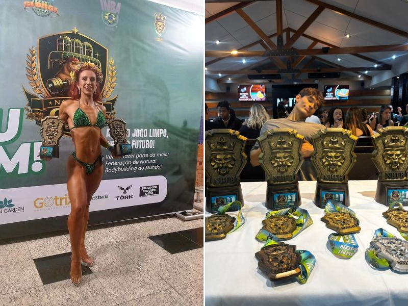 Atletas de Campo Largo conquistam destaque no Natural CWB Experience, em Curitiba
