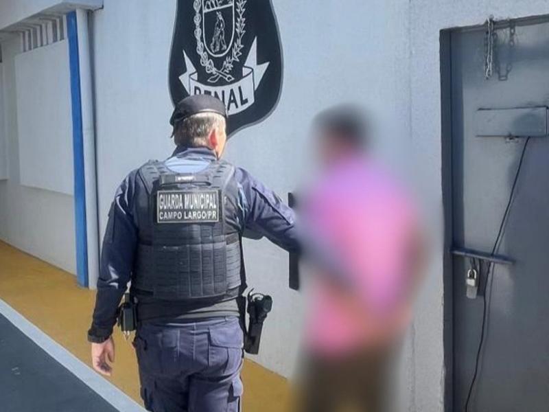Guarda Municipal prende foragido por homicídio qualificado em Campo Largo