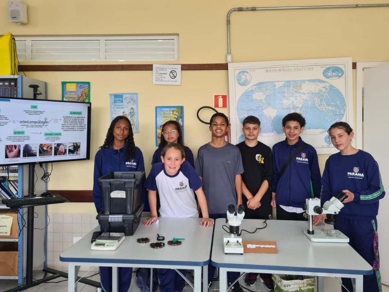 Estudantes de colégio de Campo Largo desenvolvem projetos sustentáveis