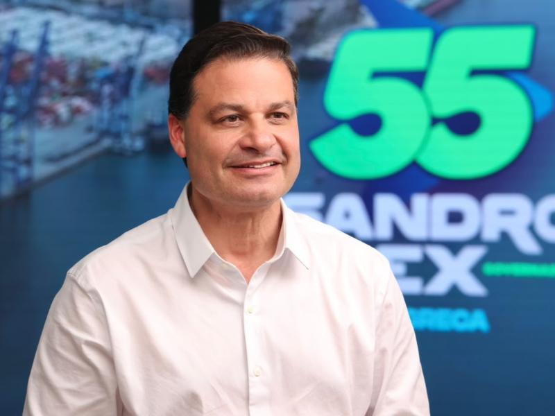 Sandro Alex chega a 28% e empata com Moro em eventual segundo turno