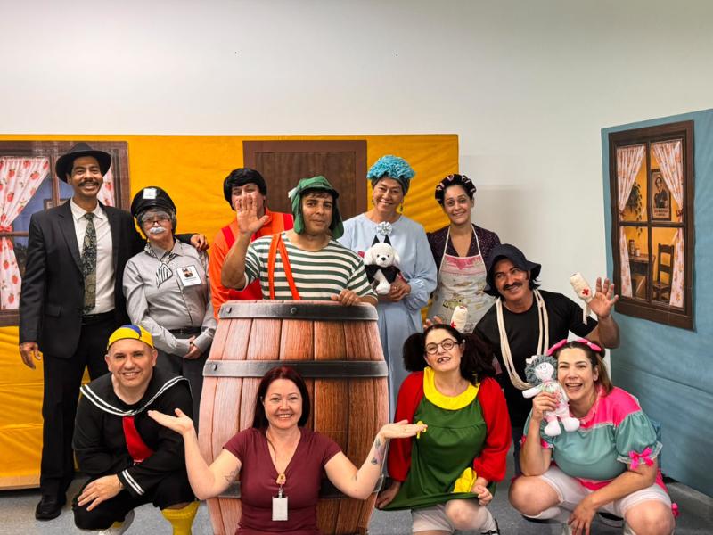 Peça teatral aborda segurança do paciente no Hospital Infantil Waldemar Monastier