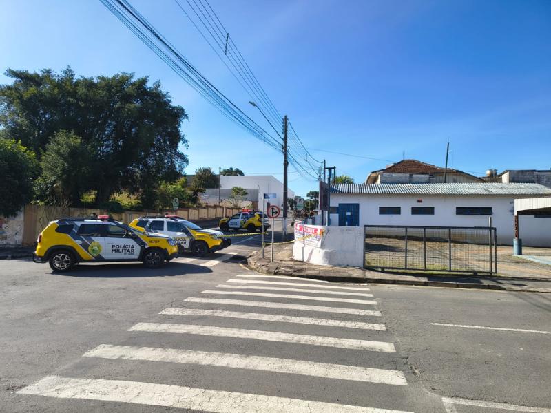 Suspeito morre em confronto com a Polícia Militar no Centro de Campo Largo