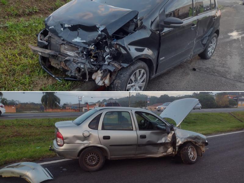 Acidente na BR-277 em Campo Largo deixa duas pessoas feridas