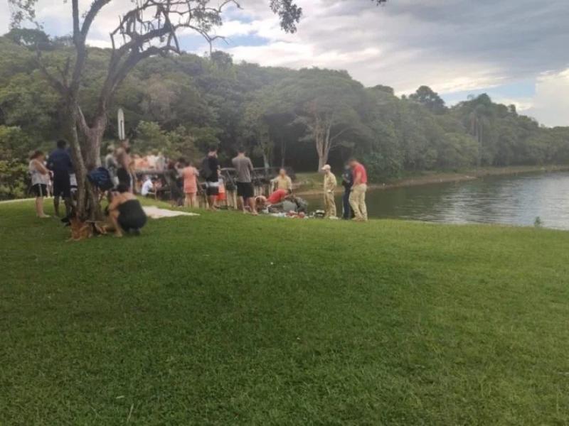 Jovem de Campo Largo tenta salvar a amiga e morre afogado no Passaúna