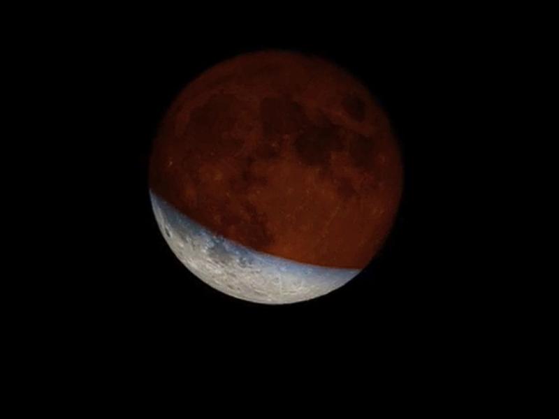 Eclipse quase total da Lua poderá ser visto de todo o Brasil nesta madrugada