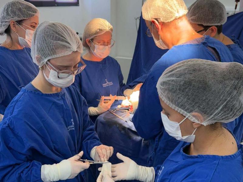 Hospital Infantil realiza cirurgia pioneira de alta complexidade para correção de deformidade craniana