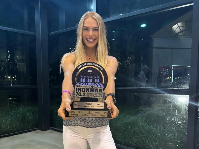 Atleta campo-larguense conquista 1º lugar na categoria em etapa inédita do Ironman Curitiba 70.3