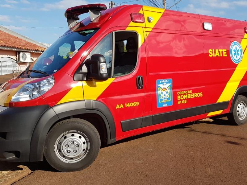 Corpo de Bombeiros atende duas ocorrências com vítimas feridas em Campo Largo