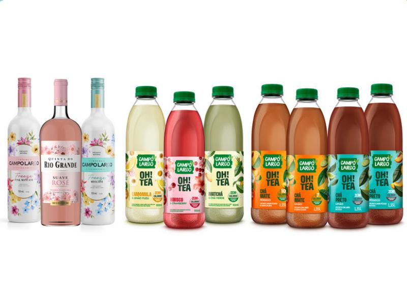 Zanlorenzi Bebidas lança linha de chás Oh Tea!, frisante Moscato e Pink Moscato e amplia a seleção de vinhos rosés na ExpoApras 2026