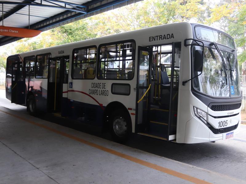 Uso do transporte coletivo cresce 35,9% após tarifa reduzida aos domingos e feriados em Campo Largo