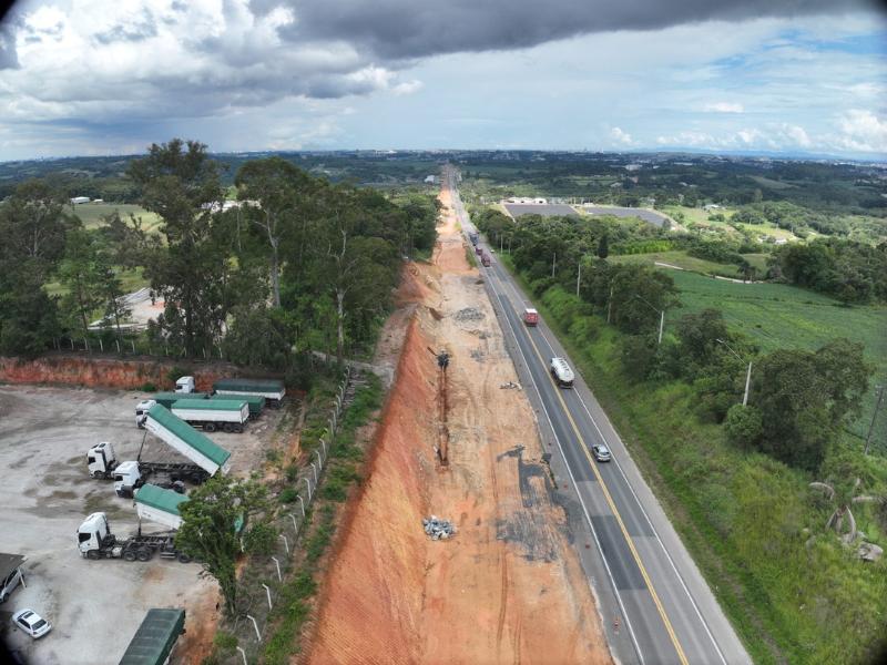 PR-423 será totalmente interditada para detonação de rochas entre Araucária e Campo Largo